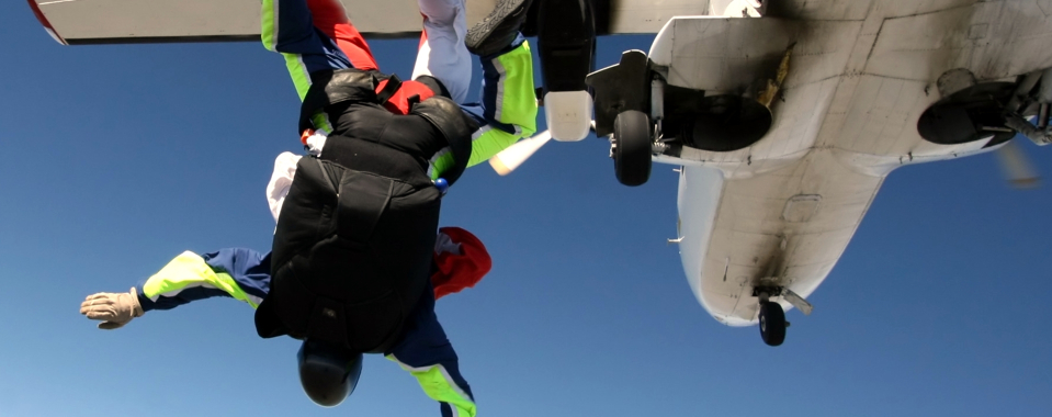 Ever Seen Someone Jump Out of an Airplane without a Parachute?